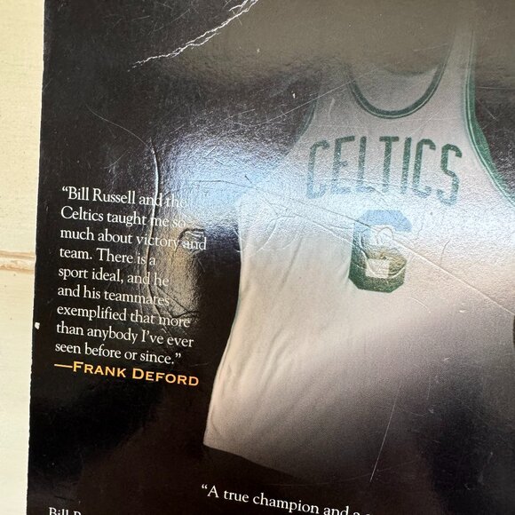Bill Russell Celtics Legend Signed Autograph Russell Rules Book (To Dan), Rare - Picture 14 of 16